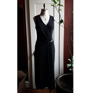DKNY Black Wrap Dress